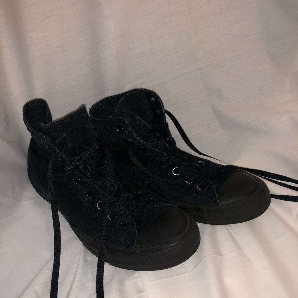 Black High Top Converses